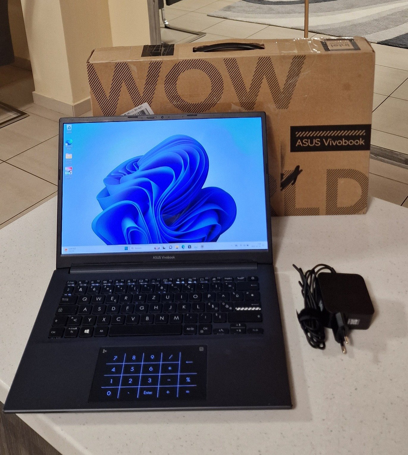 Szuper áron dobozos új Asus Vivobook Pro /i5-11300H/16 GB/512SSD/3K OLED